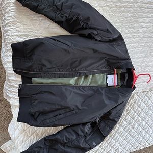 Pull&Bear black bomber jacket